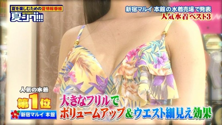 アイドリングが新宿マルイで水着姿になってる画像 21