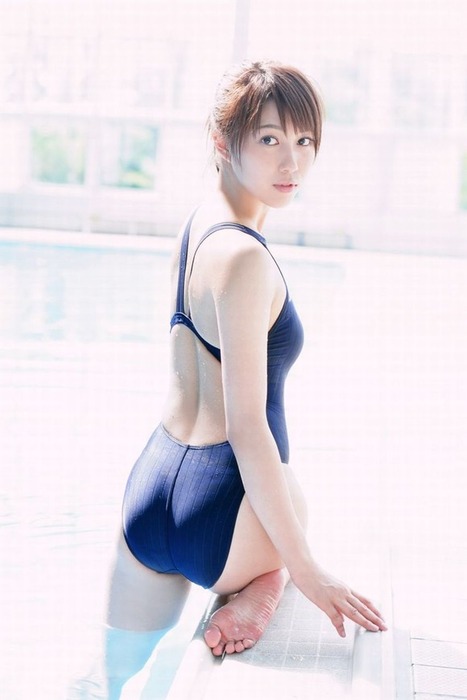 スクール水着・競泳水着着てる女の子とエッチしたくなるエロ画像40枚 11