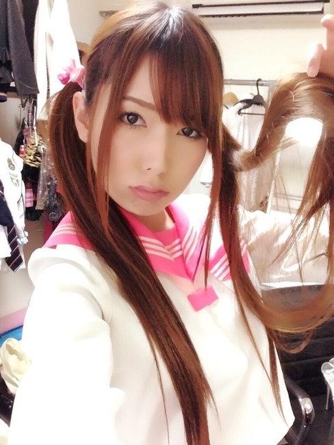 【画像96枚】AV女優の着衣画像がかわいい件 94