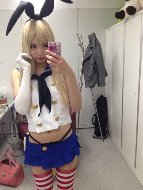 坂口みほの AV女優が艦これのコスプレしてるエロ写メや顔射されてるエロ画像30枚 1