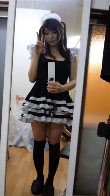 上原保奈美　巨乳AV女優の自撮りエロ写メ・コスプレ画像35枚 3