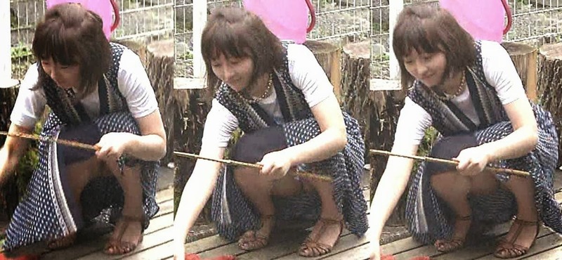 TVでパンチラしまくりなアイドル達のエロキャプ画像 13