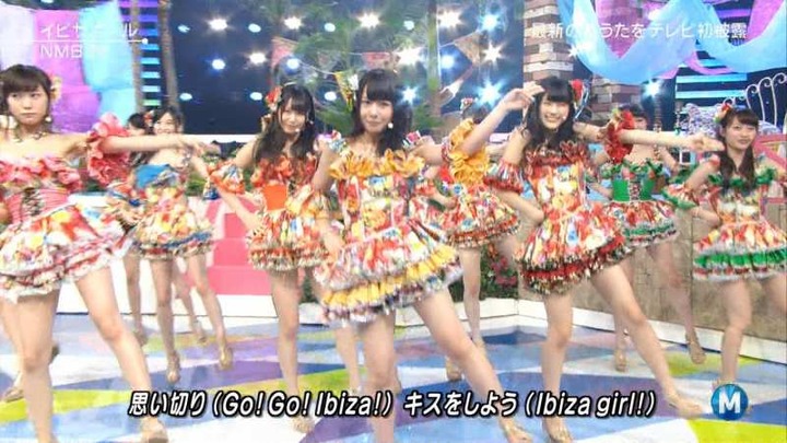 Mステに出演してるNMB48メンバーの衣装がエロい 23