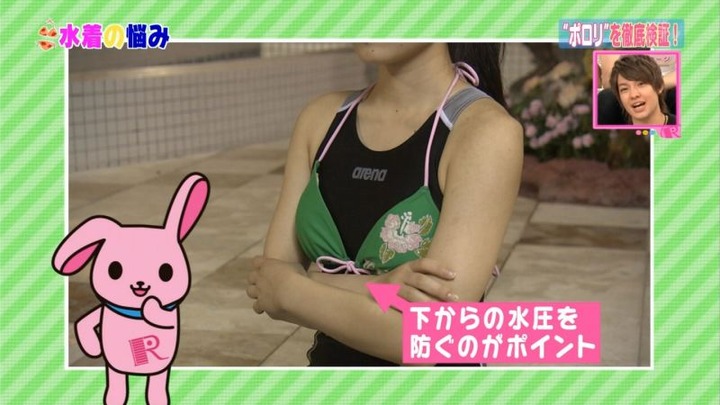 水着ポロリ特集してるエロキャプ画像 23