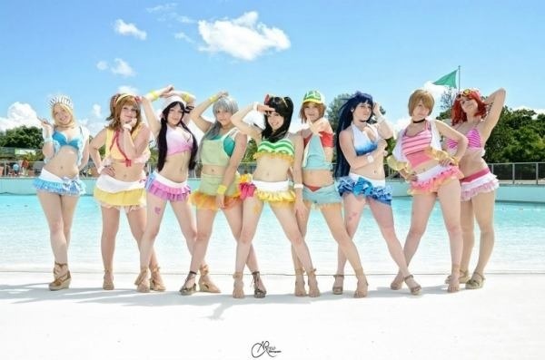【画像】白人と韓国人のラブライブのコスプレ違いすぎワロタｗｗｗ 4