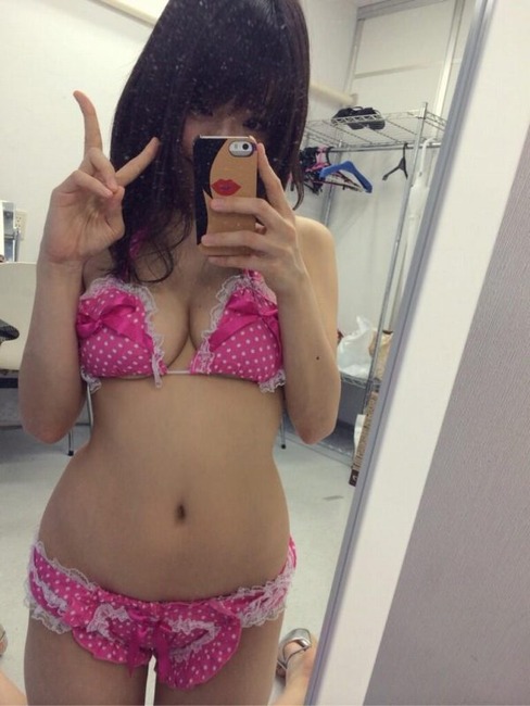 鈴木ふみ奈の自撮り写メが抜けるエロ画像 24