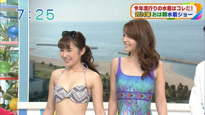御秒奈々モデルの水着がエロいキャプ画像まとめ 28