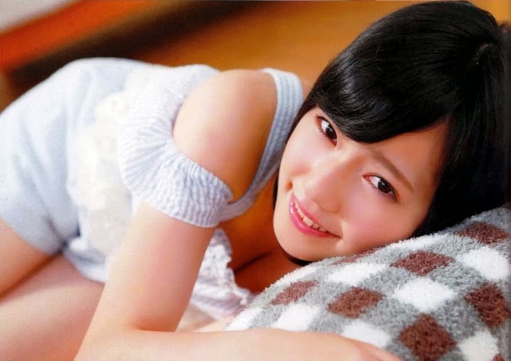 【エロgif画像100枚】ぱるるってお乳は無駄にあるからムカつく　AKB48 13