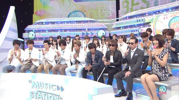 竹内女子アナウンサーがMステでパンチラしてるエロキャプ画像 21
