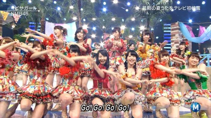 Mステに出演してるNMB48メンバーの衣装がエロい 15