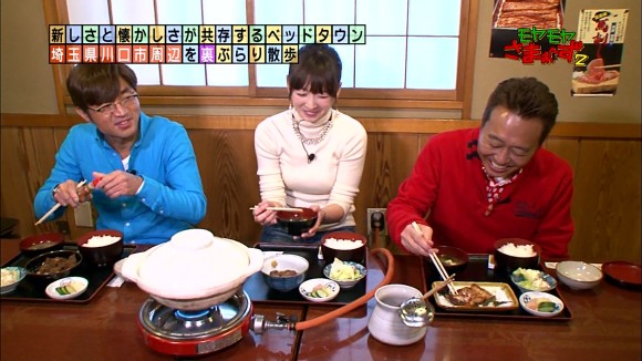 狩野恵里女子アナの着衣巨乳がエロいキャプ画像まとめ　【モヤさま】 14