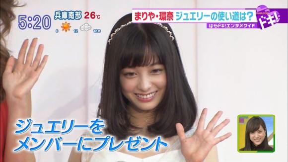 橋本環奈ちゃんの白いドレス姿が美しい 2