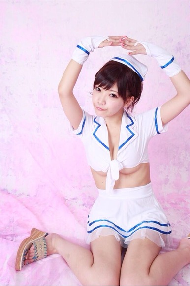 藤田恵名のコスプレ自撮りエロ写メ・画像まとめ 15