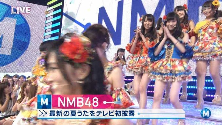 Mステに出演してるNMB48メンバーの衣装がエロい 6