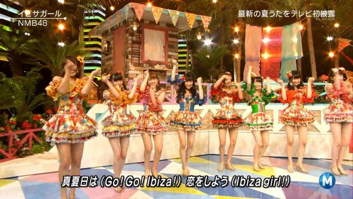 Mステに出演してるNMB48メンバーの衣装がエロい 25