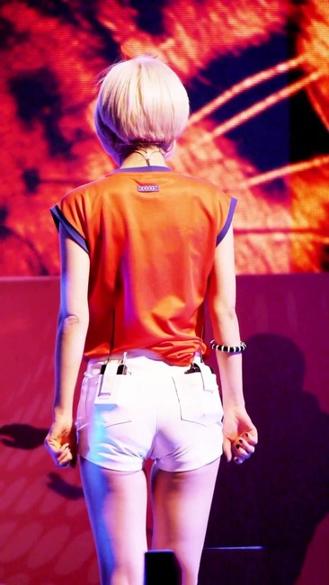 韓流アイドルＡＯＡチョアのホットパンツ+生足がエロい画像まとめ 2