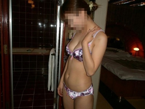 【素人下着エロ画像】彼女と初デートで脱がしたらすげえエロい勝負下着履いてたンゴｗｗｗｗｗ 15