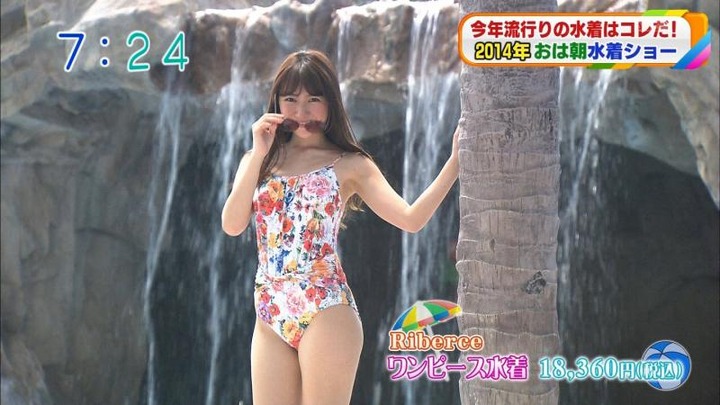 御秒奈々モデルの水着がエロいキャプ画像まとめ 18