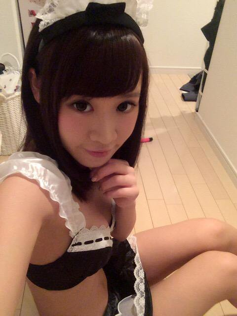 メイドビキニとかいう新ジャンルのエロコスプレ画像・自撮りエロ写メ 3