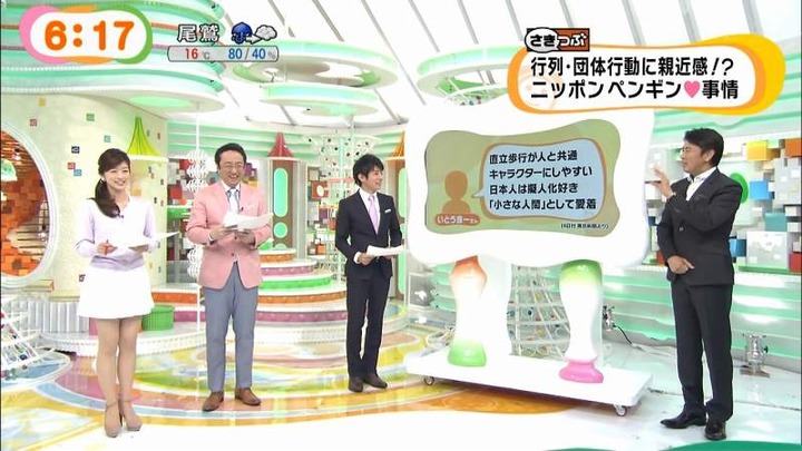 めざましテレビで女子アナがミニスカ&太ももを晒してるエロキャプ画像まとめ 6