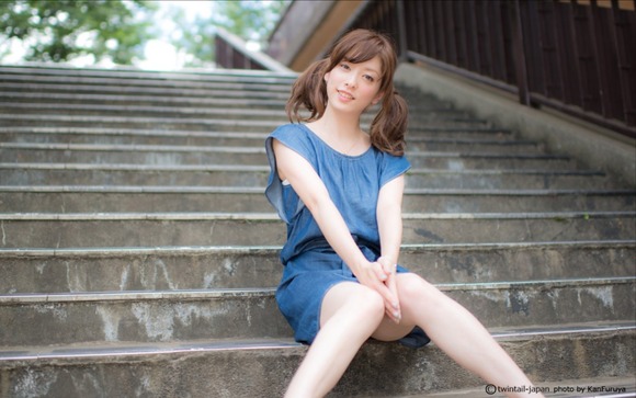 ツインテールで可愛い女子大生の画像30枚 26