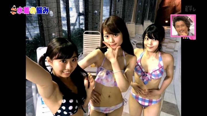 水着ポロリ特集してるエロキャプ画像 1