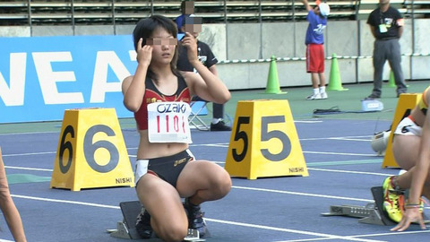 ワイ、女子陸上見てると観戦に力が入らずチンコに力が入ってしまうんだがｗｗｗｗｗ（画像あり） 6