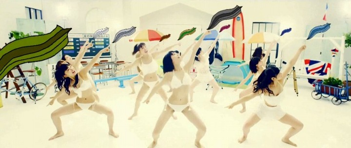 SUPER☆GiRLS / イッチャって♪ヤッチャって♪のPVがエロい画像 3
