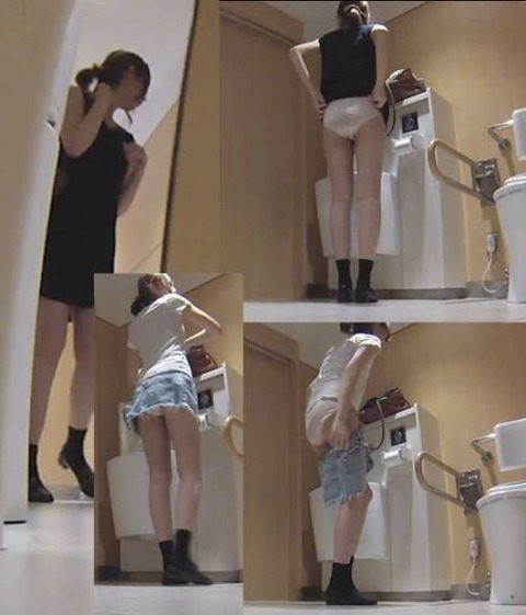 【素人着替え盗撮エロ画像】トイレ・試着室・更衣室・お風呂場脱衣所…危険がいっぱいｗｗｗｗｗｗ 14