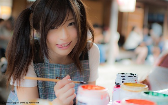 ツインテールで可愛い女子大生の画像30枚 15