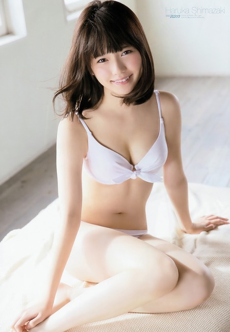 【エロgif画像100枚】ぱるるってお乳は無駄にあるからムカつく　AKB48 40
