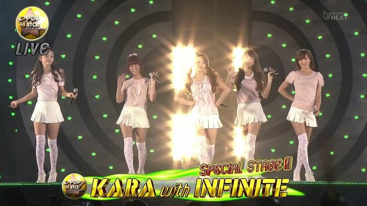 KARAのミニスカニーソライブがエロい画像 20