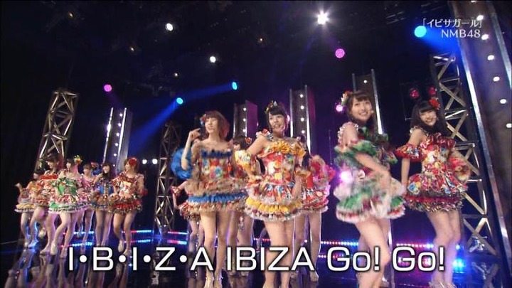 NMB48が超ミニスカ衣装で踊ってるエロ画像30枚　【イビサガール】 19