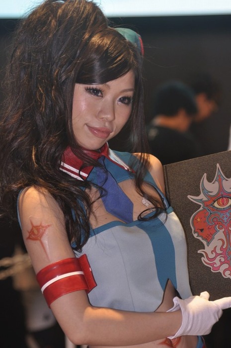 東京ゲームショウ 可愛いキャンギャル画像100枚 26