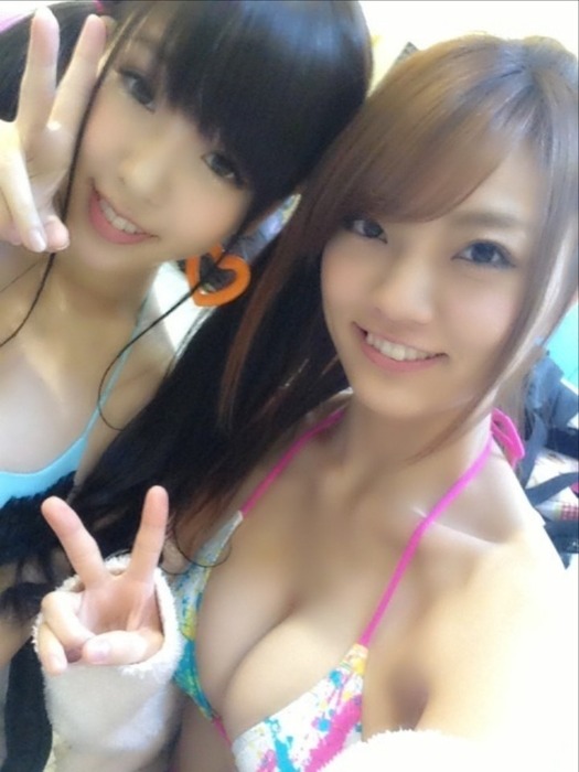 平塚奈菜 Fカップグラビアアイドルの自撮りエロ写メ・画像 11