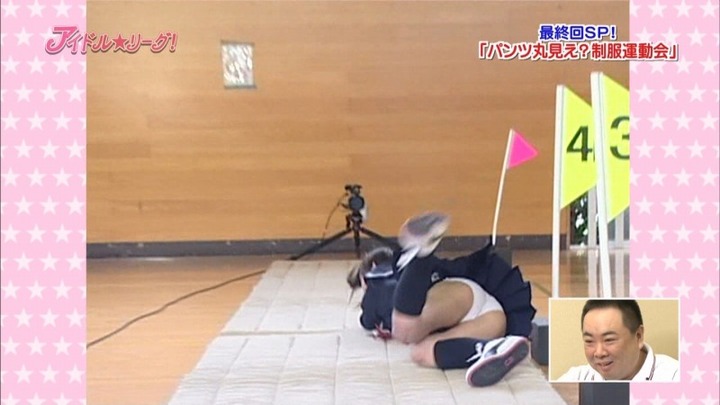 アイドル☆リーグ！最終回でパンチラ運動会してるエロ画像30枚　尾崎ナナ 4