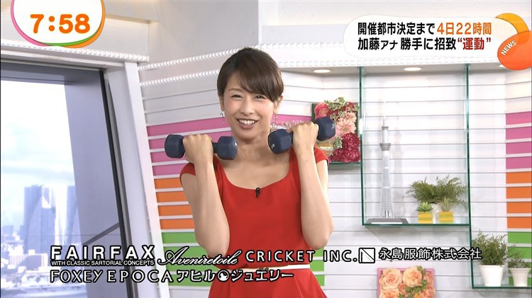 加藤綾子・カトパンのパンチラや胸の膨らみがエロい画像 32