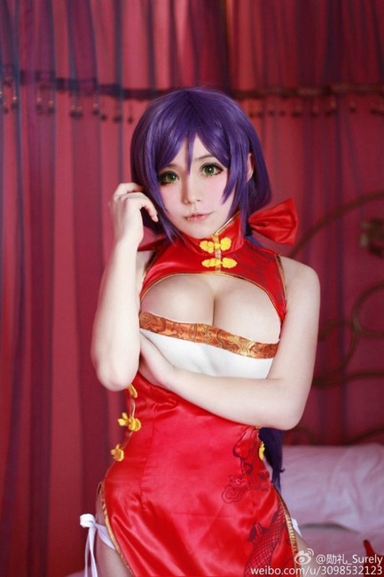 チャイナドレス着てる女の子のエロ画像 15