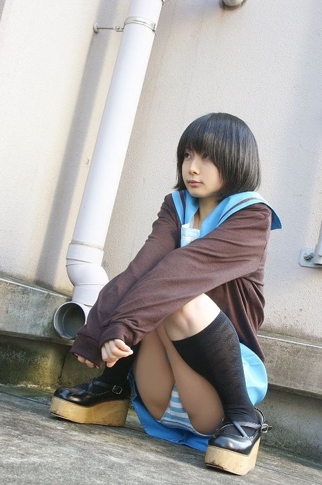 縞パン履いてる女の子のエロ画像ください！ 9