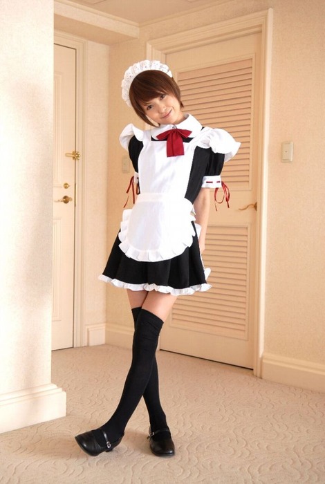メイドさんとフェラやセックスしたくなるエロ画像40枚 31