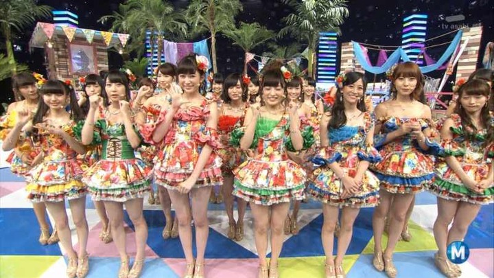 Mステに出演してるNMB48メンバーの衣装がエロい 11