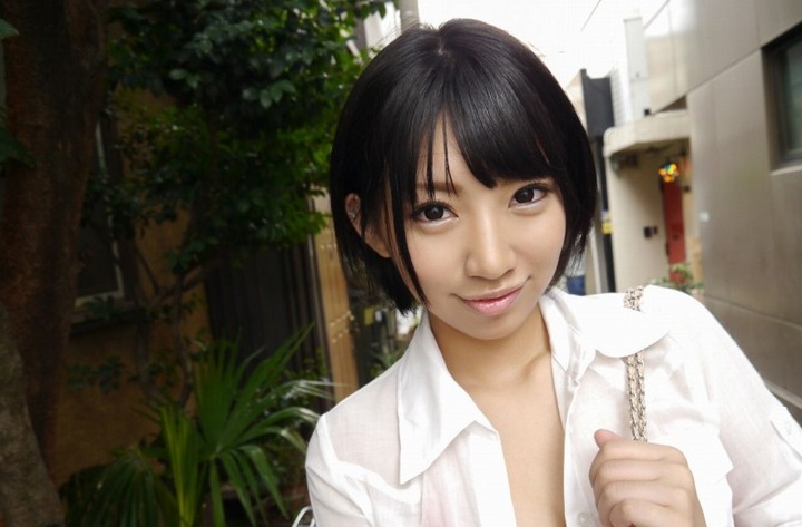 乙葉ななせ/山下優衣　ショートカットの可愛い女の子をラブホでハメドリしてるエロ画像80枚 8
