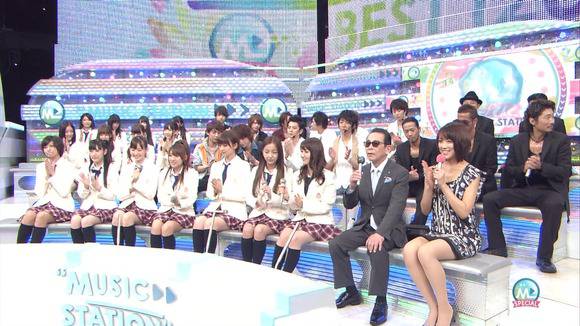 竹内女子アナウンサーがMステでパンチラしてるエロキャプ画像 32