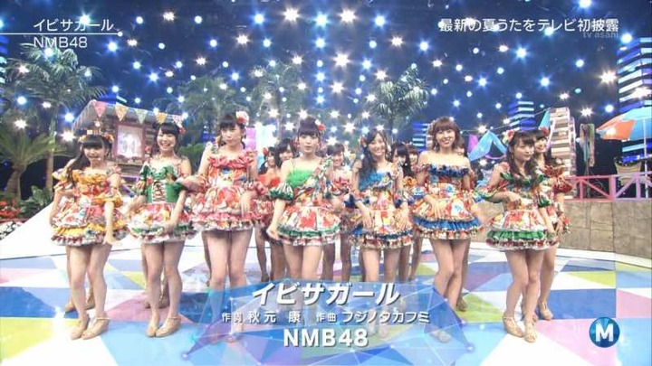 Mステに出演してるNMB48メンバーの衣装がエロい 13