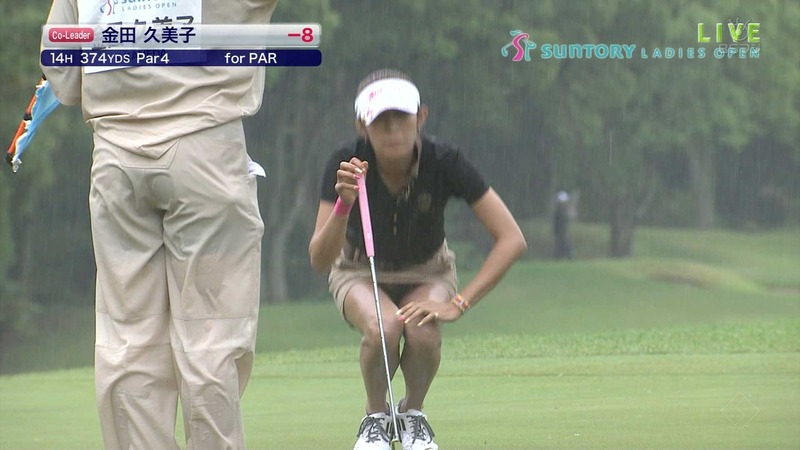 女子プロゴルファーのパンチラキャプ画像 25