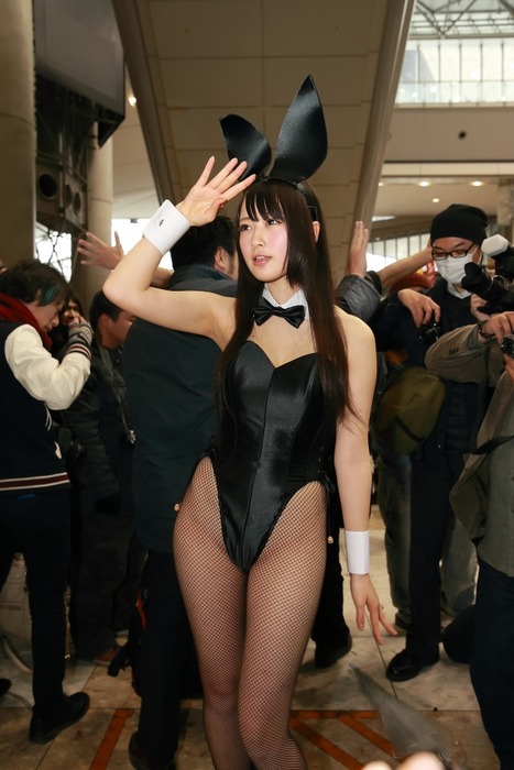 御伽ねこむのバニーガールコスプレがエロい画像 2
