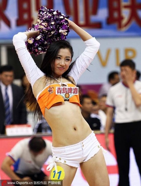 台湾のチアリーダーもアンスコ見えまくっててエロい 23