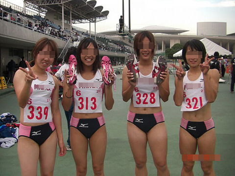ワイ、女子陸上見てると観戦に力が入らずチンコに力が入ってしまうんだがｗｗｗｗｗ（画像あり） 1