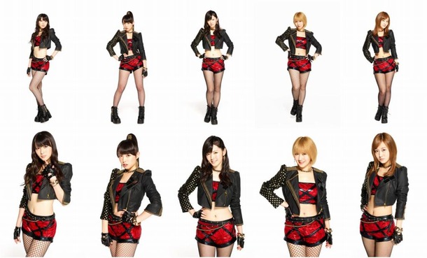℃-uteの網タイツがエロい新曲PVの画像30枚 33