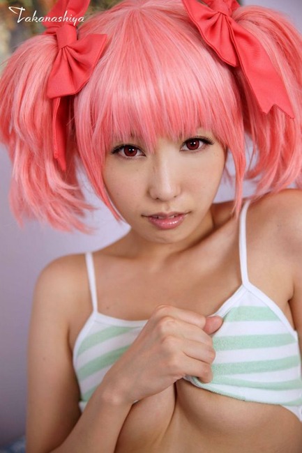 有村千佳　AV女優の魔法少女まどか☆マギカコスプレがエロい画像まとめ 8